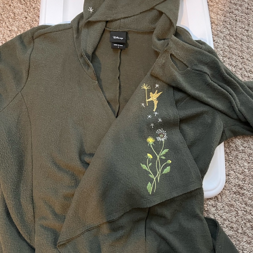 Torrid Green Wrap Long Sleeve Sweatshirt